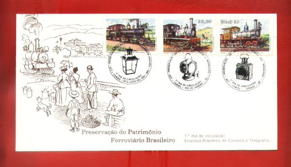 FDC 289 - PATRIMONIO FERROVIARIO MINT RHM - 10,00